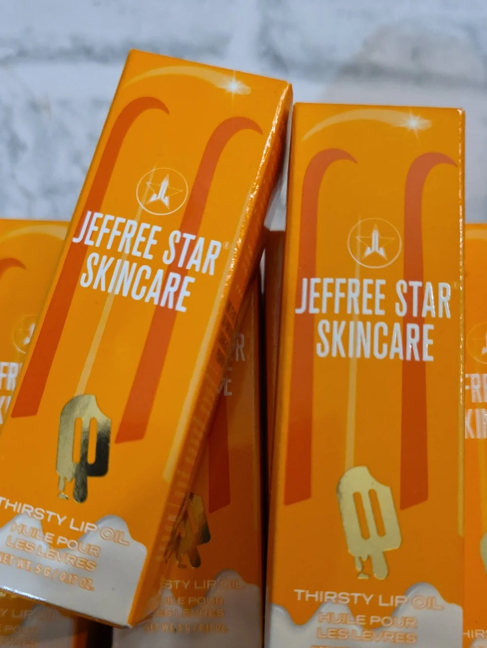 JEFFREE STAR SKIN CARE LIP OILS. CHOOSE 1